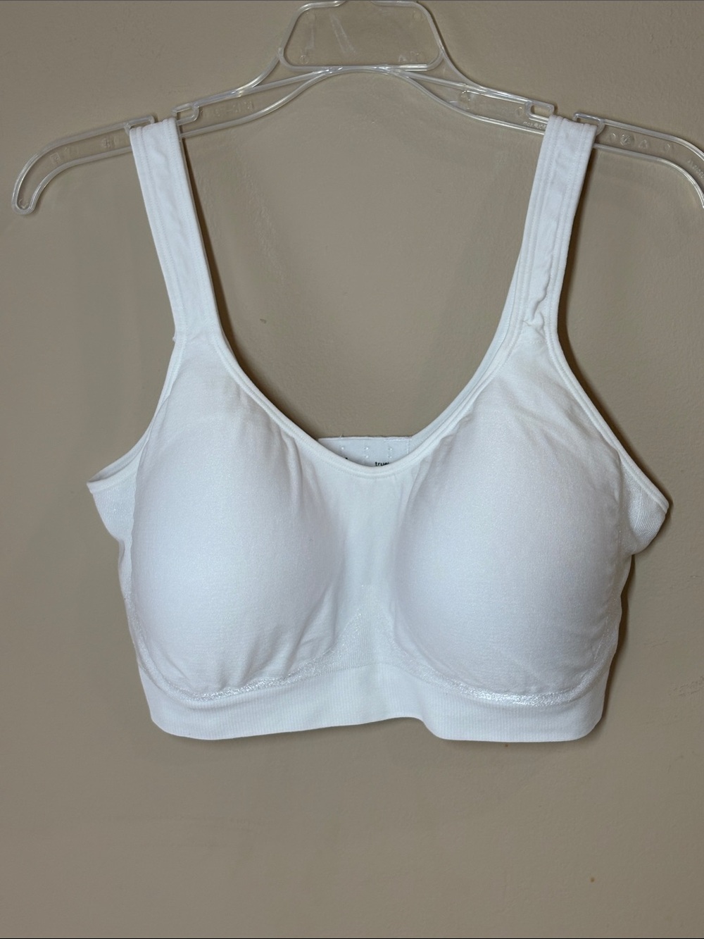 Truekind Daily Comfort Wireless Shaper White Bra, 3XL